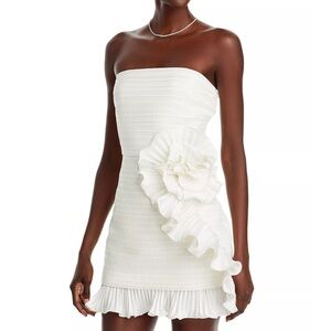 AMUR Isla Rosette Mini Dress - Size 2